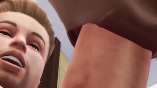 I CALL AN ESCORT AT HOME (4D BINAURAL ASMR) /SIMS 4/