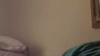 Choking Hubby whilst CUMMING on his dong then I suCK all the CuM OUT