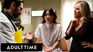 ADULT TIME - LULU CHU POSESSED BY SUCCUBUS! THIS BABE SUCKS & SCREWS UNTIL PERVY PRIEST SCREWS IT AWAY!