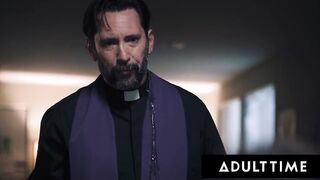 ADULT TIME - LULU CHU POSESSED BY SUCCUBUS! THIS BABE SUCKS & SCREWS UNTIL PERVY PRIEST SCREWS IT AWAY!