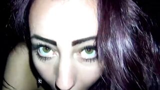 Dutch teen bawdy talks and swallows a large BBC cumload