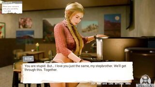 I FED MY STEP-SISTER ep.12 – Visual Novel Gameplay by Misterdoktor