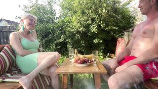 Fruit Feeding of Feet!
