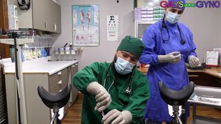 Sterilized By 2 Hunk Surgeons - Doctor Tampa & Doctor Canada