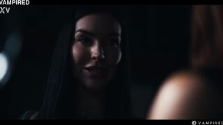 Mag Numb the Vampire - Rock Emo Lesbo Turns Clemence Into Concupiscent Serf