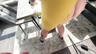 I stretched my legs and this guy stretched my ANAL