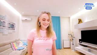 Going pantyless in front of my stepbrother, I wish a creampie in my twat and carpet munch