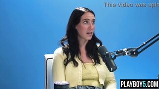 Brunette hair cougar pornstar Candence Lux loves to touch herself intensely