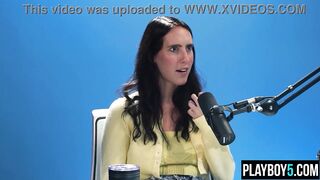 Brunette hair cougar pornstar Candence Lux loves to touch herself intensely