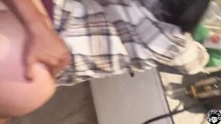 breasty stepmom lets lil d hit whilst daddy's at work pt 1
