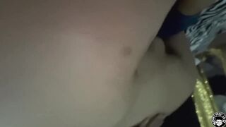 breasty stepmom lets lil d hit whilst daddy's at work pt 1