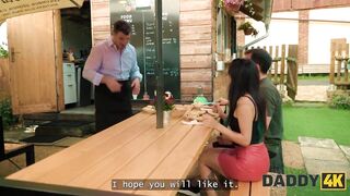 DADDY4K. BF's StepDaddy served her hard bang. Hawt clip with Lunita Galactica