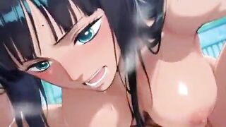 Anime mother I'd like to fuck Is Screwed Coarse in POV During the time that Her Large Bazookas Bounce Hard