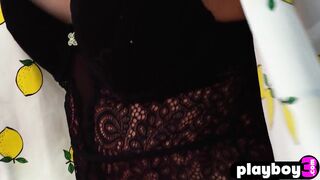 Hot golden-haired angel disclosed hawt body and posed absolutely bare