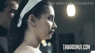 Law Enforcer Screws Brunette hair Housewife In Dystopian Future