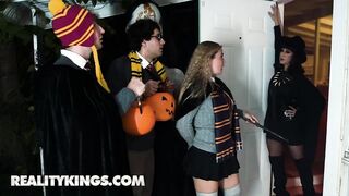 REALITY KINGS - Sloan Harper’s Witch Dress Comes Off For Some Steamy Hotty-On-Hotty Action With Tabatha Jordan
