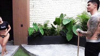 HAWT GOLDEN-HAIRED ENDS UP IN A TREMENDOUS ANAL WITH HER EMPLOYEE - SARA BLOND