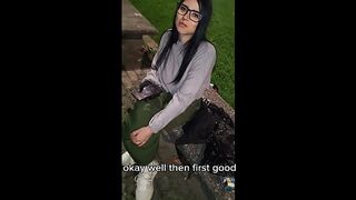 I meet a nice-looking and ballsy cutie in the centre of the night and I leave it full of milk