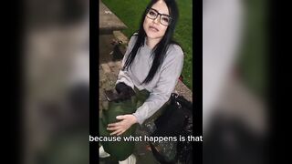 I meet a nice-looking and ballsy cutie in the centre of the night and I leave it full of milk