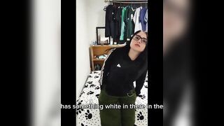 I meet a nice-looking and ballsy cutie in the centre of the night and I leave it full of milk