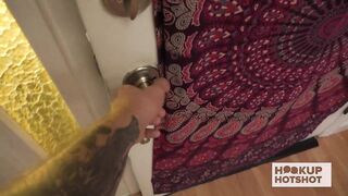 Golden-haired Rosalyn Sphinx Gets Raw With Her Coarse Hookup’s Knob!