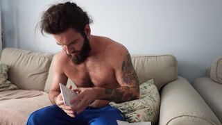 I discovered the evidence of stepmother cheating. That babe let me cum in her butt