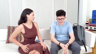 Colombian SEX DATER Coach with Natural Bazookas Gets Screwed by Her Nerdy Student's Giant Wang, This guy Bangs My Shaggy Vagina and U Pass the Whole Class!