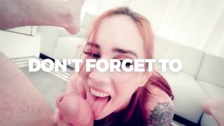 Lexi Lore's Immodest Debut Mouth Gagging