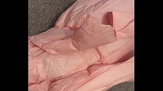 Pumping up a big blow up doll