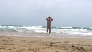 In nature's garb in Public - Walking around City