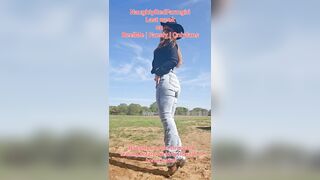 Cowgirl Screws Roping Steer Horn in backdoor, Disrobes down undressed on, uses Biggest Recent Toy to stretch butt!