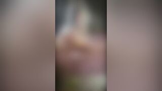 Giant butt bounces on large shlong