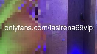 Sexy Striptease Shower With LaSirena69