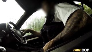 Student is looking for Business and gets Picked Up by a FAKE COP