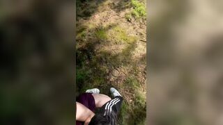 White wench gives bj at golf course