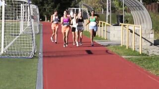 Lesbian Orgy in the Showers