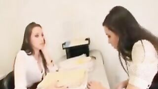 Lesbian Office Sex