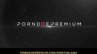 KINKY INLAWS - Lesbian fucking with Czech MILF and hot teen