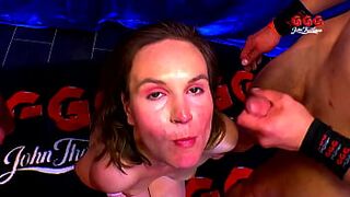 GGG - GERMAN BABE - THE 1ST TIME TO GULP CUM AT THE GGG GROUP SEX STUDIO