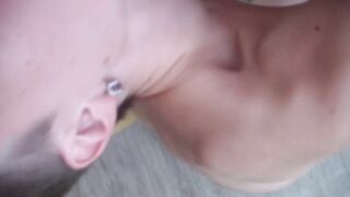 Large spunk flow on my face