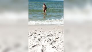 Bawdy kisses from Leba Poland