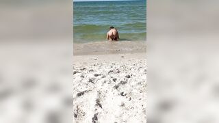 Bawdy kisses from Leba Poland