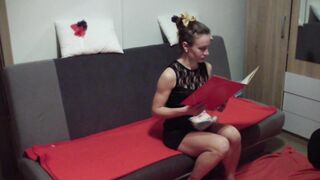 Fresh casting daybed - shy russian student wishes to earn wonderful cash