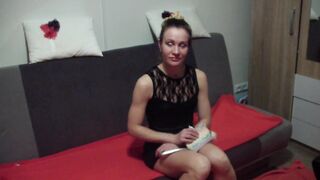 Fresh casting daybed - shy russian student wishes to earn wonderful cash