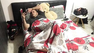 I squat my twat in front of my stepfather.