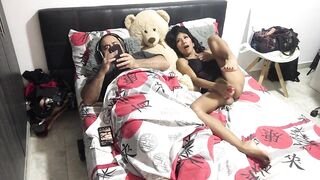 I squat my twat in front of my stepfather.