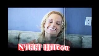 Nikki Hilton:"My 1st experience with two males "