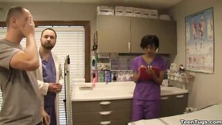 Hawt nurse cum extraction