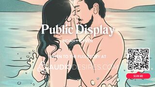 Risky Public Sex with Girlfriend at the Beach - Foreplay & Fingering - ASMR Porn Audio Roleplay Story