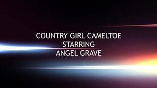 Country gal cameltoe, starring Gal Grave